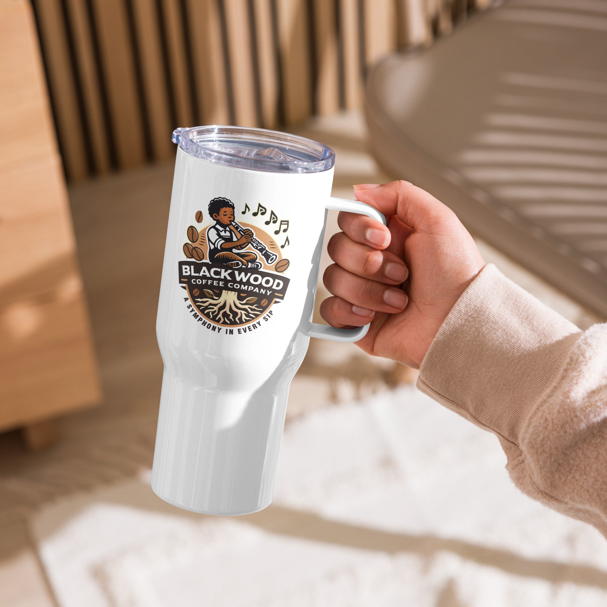 Blackwood Travel Mug With Handle – Blackwood Coffee Company